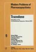 Cover: Modern Trends in Pharmacopsychiatry / Trazodone - Karger, S