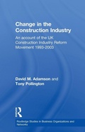 Cover: Change in the Construction Industry - Routledge
