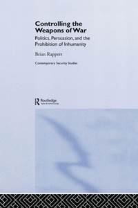 Enlarge image Cover: Controlling the Weapons of War - Routledge