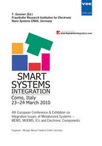 Enlarge image Cover: Smart Systems Integration 2010 - VDE VERLAG