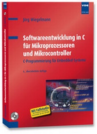 Abbildung von: Softwareentwicklung in C für Mikroprozessoren und Mikrocontroller - VDE Verlag
