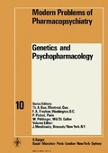 Cover: Modern Trends in Pharmacopsychiatry / Genetics and Psychopharmacology - Karger, S