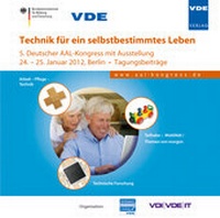 Enlarge image Cover: Technik für ein selbstbestimmtes Leben (AAL 2012) - VDE Verlag