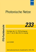 Cover: ITG-Fb. 233: Photonische Netze - VDE Verlag