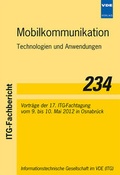 Cover: ITG-Fb. 234: Mobilkommunikation - VDE Verlag