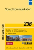 Cover: Sprachkommunikation - VDE Verlag