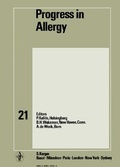 Cover: Progress in Allergy Vol. 21 - S Karger AG