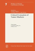 Cover: Beitr&auml;ge zur Onkologie /Contributions to Oncology / Critical Evaluation of Tumor Markers - Karger, S