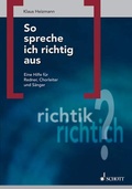 Cover: So spreche ich richtig aus - Schott Music
