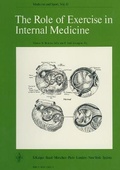 Cover: Medicine and Sport Science / The Role of Exercise in Internal Medicine - Karger, S
