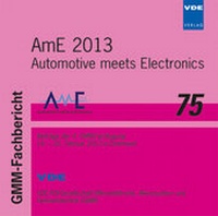 Enlarge image Cover: AmE 2013 - VDE Verlag