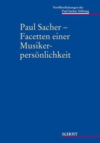 Enlarge image Cover: Paul Sacher - Schott Music