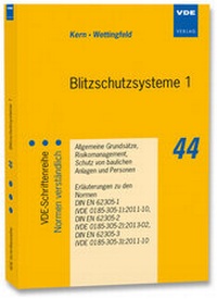 Abbildung von: Blitzschutzsysteme 1 - VDE Verlag