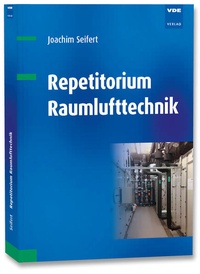 Enlarge image Cover: Repetitorium Raumlufttechnik - VDE Verlag