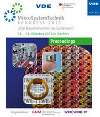 Enlarge image Cover: MikroSystemTechnik KONGRESS 2013 - VDE Verlag