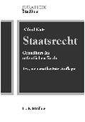 Cover: Staatsrecht - C.F. M&uuml;ller
