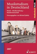 Cover: Musikstudium in Deutschland 2007 - Schott Music