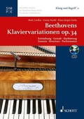 Cover: Beethovens Klaviervariationen op. 34 - Schott Music