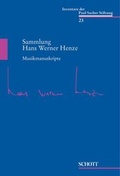 Cover: Musikmanuskripte - Schott Music
