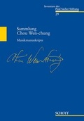 Cover: Musikmanuskripte - Schott Music