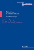 Cover: Musikmanuskripte - Schott Music