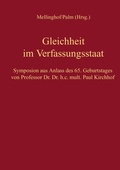 Cover: Gleichheit im Verfassungsstaat - C.F. M&uuml;ller