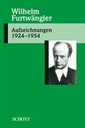 Cover: Aufzeichnungen 1924-1954 - Schott Music