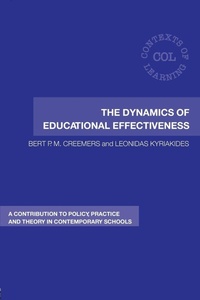 Enlarge image Cover: The Dynamics of Educational Effectiveness - Routledge