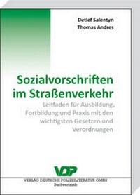 Abbildung von: Sozialvorschriften im Straßenverkehr - Deutsche Polizeiliteratur