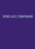 Cover: Bernd Alois Zimmermann Werkverzeichnis - Schott Music