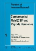 Cover: Frontiers of Hormone Research / The Cerebrospinal Fluid (CSF) and Peptide Hormones - Karger, S
