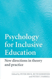 Enlarge image Cover: Psychology for Inclusive Education - Routledge