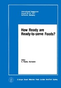 Cover: How Ready are Ready-to-Serve Foods? - Karger, S