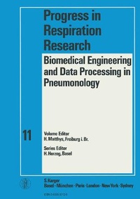 Enlarge image Cover: Progress in Respiratory Research / Biomedical Engineering and Data Processing in Pneumonology - Karger, S