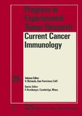 Cover: Progress in Experimental Tumor Research / Current Cancer Immunology - Karger, S