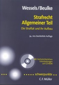 Bild vergrößern Bild: Strafrecht Allgemeiner Teil - C.F. Müller