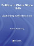 Cover: Politics in China since 1949 - Routledge