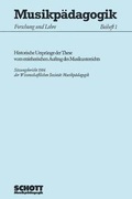 Cover: Historische Urspr&uuml;nge - Schott Music