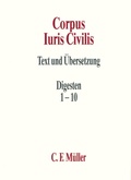 Cover: Corpus Iuris Civilis II - C.F. M&uuml;ller