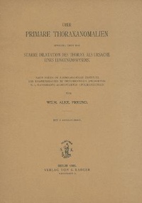 Abbildung von: UEber primaere Thoraxanomalien - S Karger AG