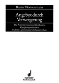 Cover: Angebot durch Verweigerung - Schott Music