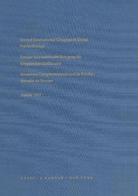 Enlarge image Cover: Group Psychotherapy - S Karger AG