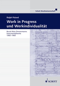 Abbildung von: Work in Progress und Werkindividualität - Schott Music