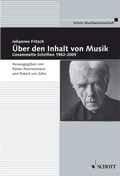 Cover: &Uuml;ber den Inhalt von Musik - Schott Music