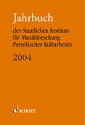 Cover: Jahrbuch 2004 - Schott Music