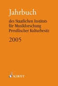 Cover: Jahrbuch 2005 - Schott Music