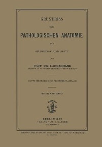 Abbildung von: Grundriss der pathologischen Anatomie - S Karger AG
