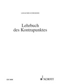 Cover: Lehrbuch des Kontrapunktes - Schott Music