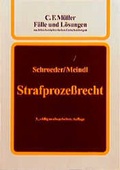 Cover: Strafprozessrecht - C.F. M&uuml;ller