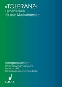 Enlarge image Cover: Toleranz - Schott Music